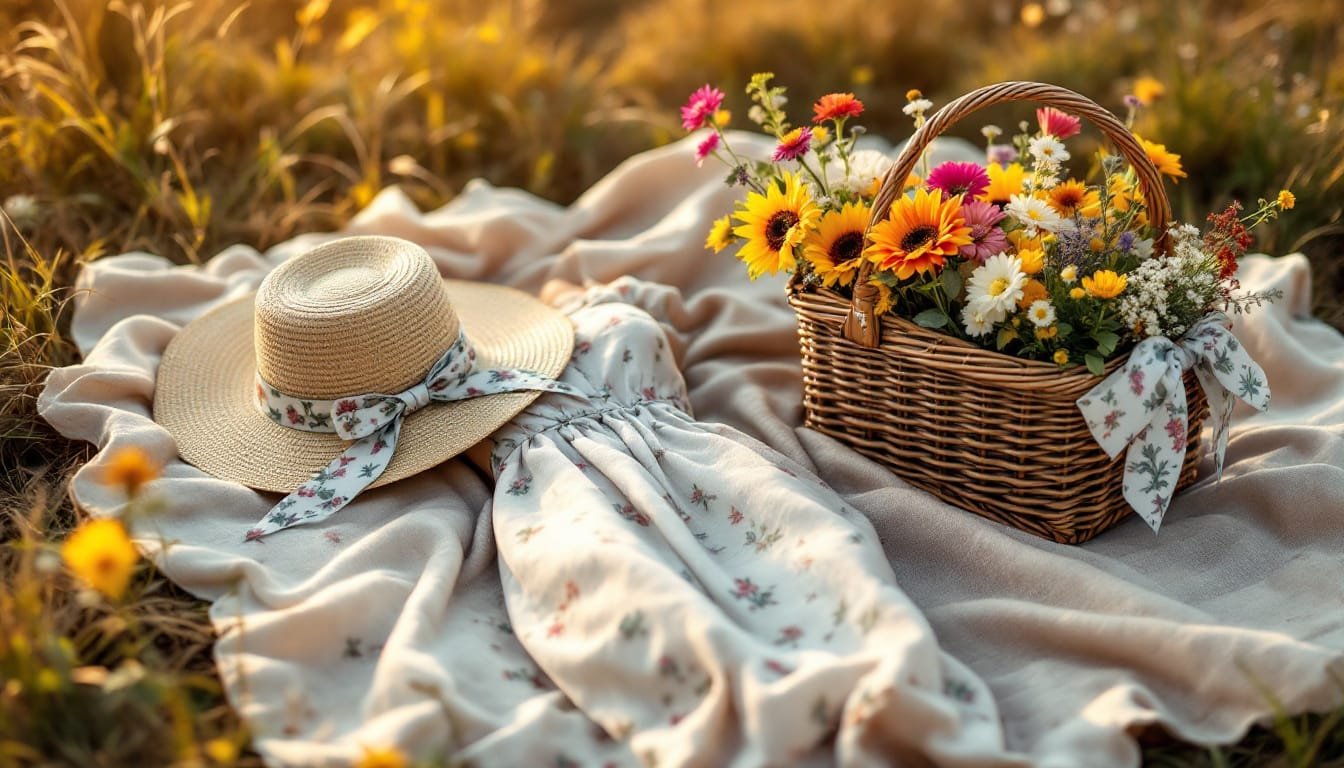 découvrez nos idées de tenues aesthetic pour un pique-nique chic et élégant. alliez style et confort avec des vêtements tendances qui sublimeront votre journée en plein air. inspirez-vous pour un look raffiné et décontracté, parfait pour impressionner lors de vos sorties en nature.