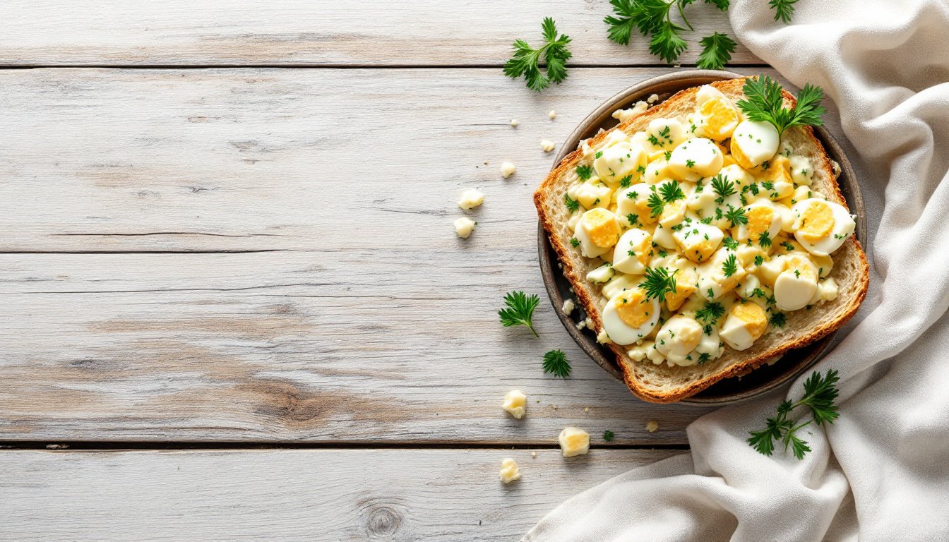 découvrez notre recette de salade aux œufs durs, un plat frais et crémeux parfait pour vos déjeuners d'été. savourez l'harmonie des saveurs avec des ingrédients de qualité, faciles à préparer. idéale pour un pique-nique ou un repas rapide !