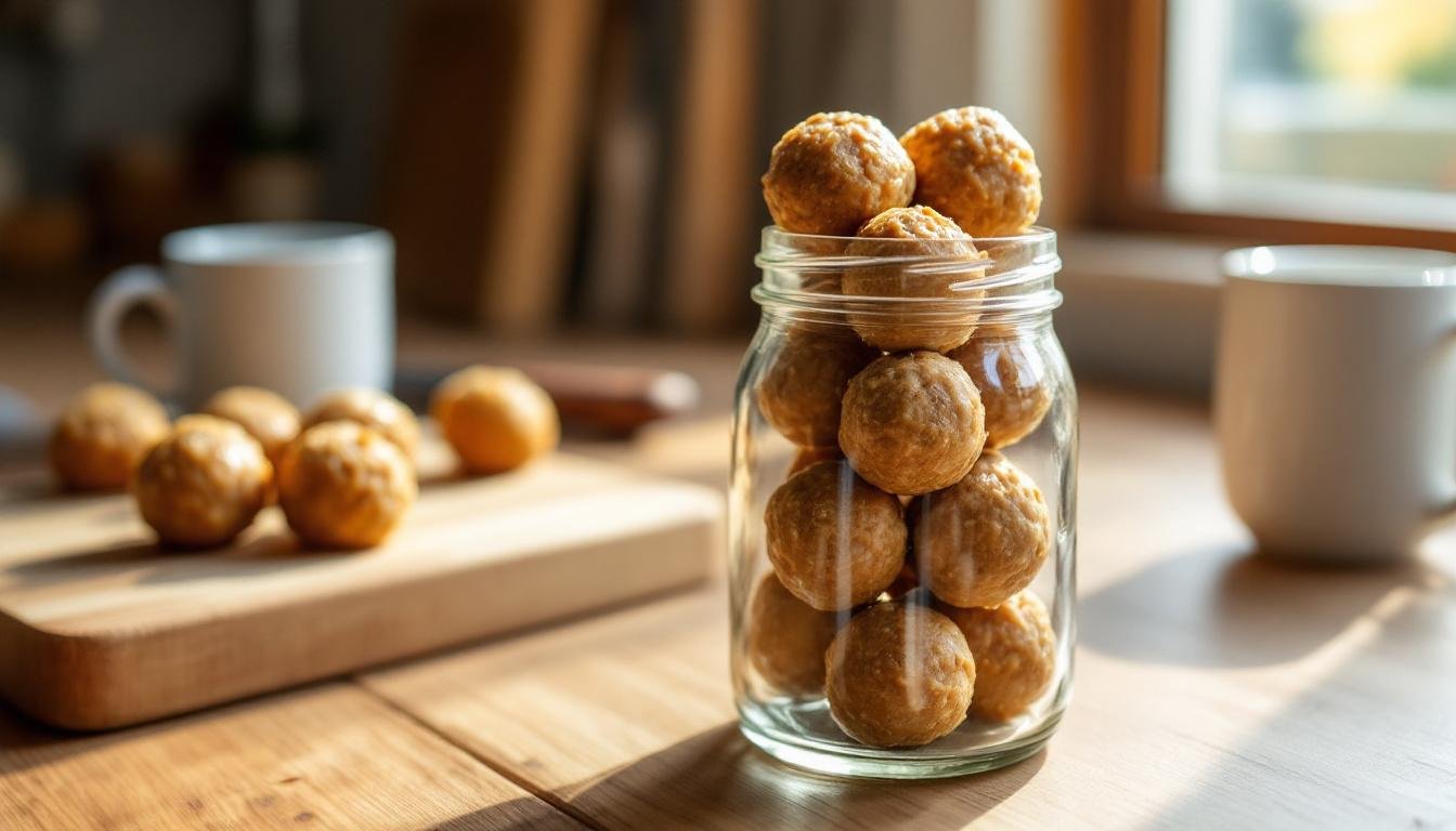 découvrez nos délicieuses energy balls saines au beurre de cacahuète, parfaites pour un snack énergétique et nourrissant. ces petites bouchées allient saveur et bienfaits nutritifs, idéales pour recharger vos batteries en toute simplicité!