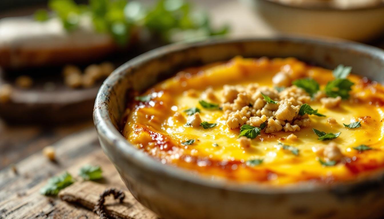 découvrez notre recette de flan de courgettes au robot monsieur cuisine connect. préparez facilement ce plat savoureux et léger qui ravira vos convives. suivez nos étapes simples pour une cuisine rapide et réussie!