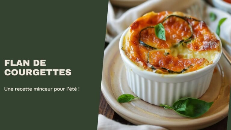 Flan de courgettes : Une Recette pour des Repas d’été équilibrés