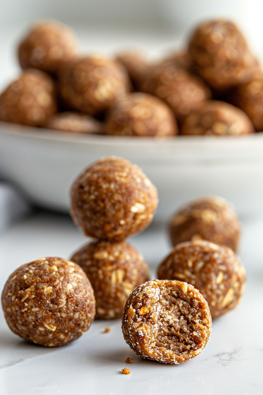 energy balls beurre de cacahuete, collation saine