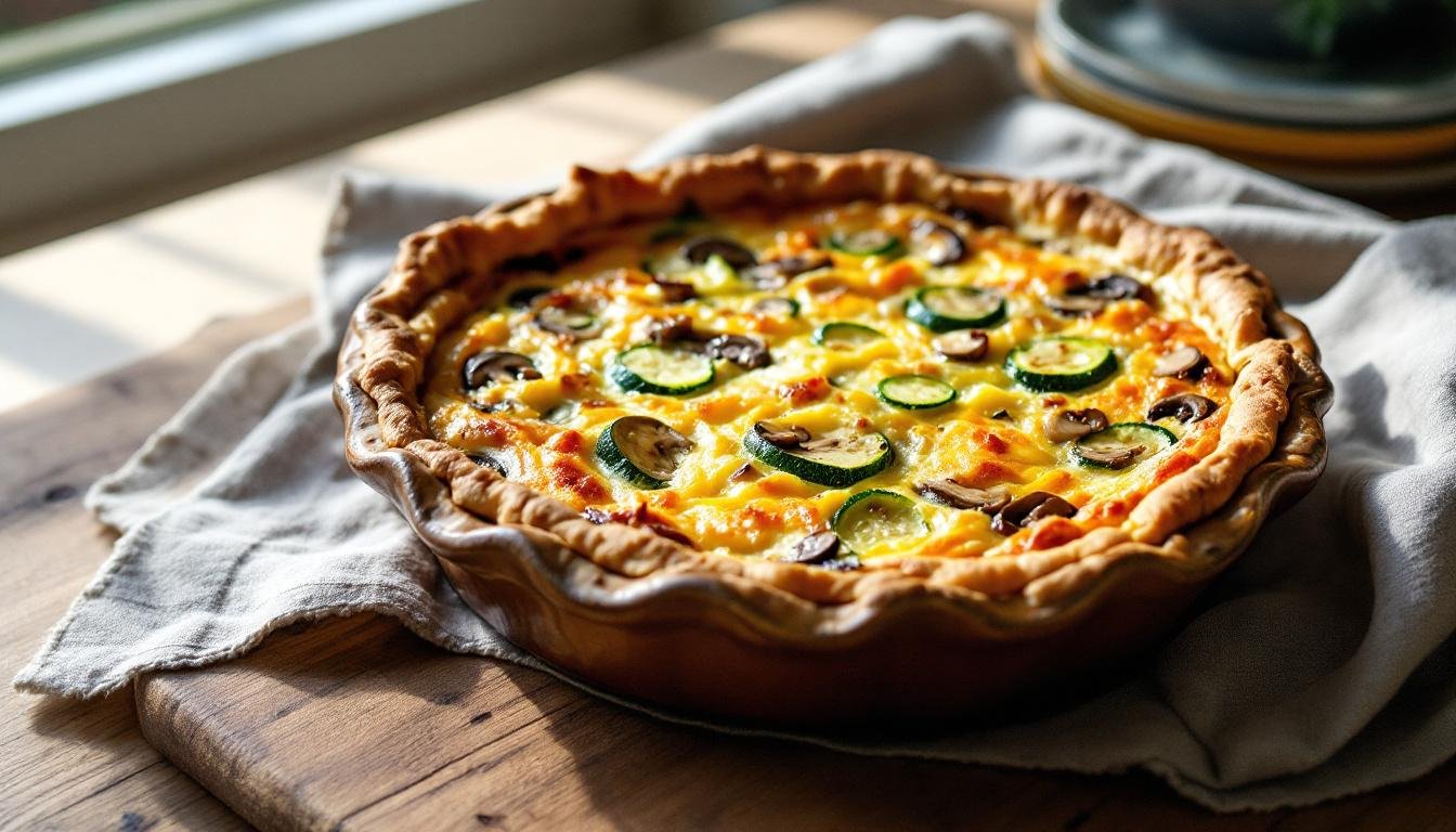 découvrez notre délicieuse recette de quiche ww aux légumes, facile et rapide à préparer. parfaite pour un repas sain et savoureux, elle séduira toute la famille avec ses ingrédients frais et légers. essayez-la dès aujourd'hui et réveillez vos papilles !