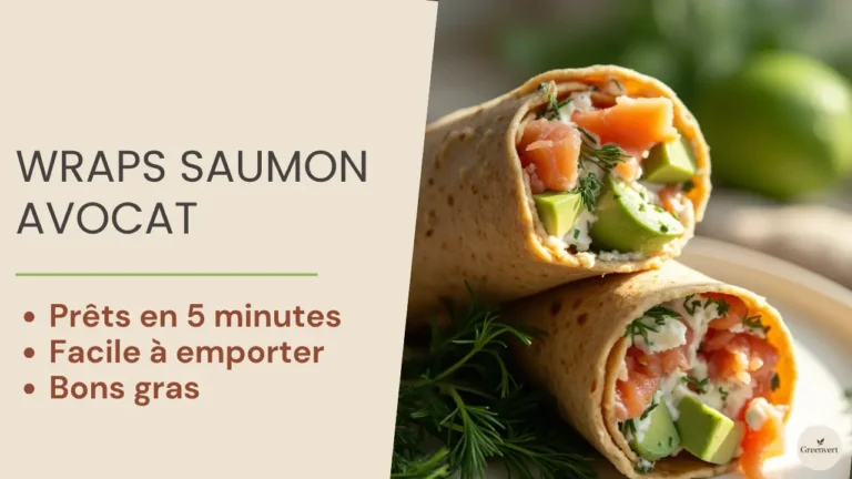 Wrap froid saumon avocat : comment réaliser ce délice en 10 minutes