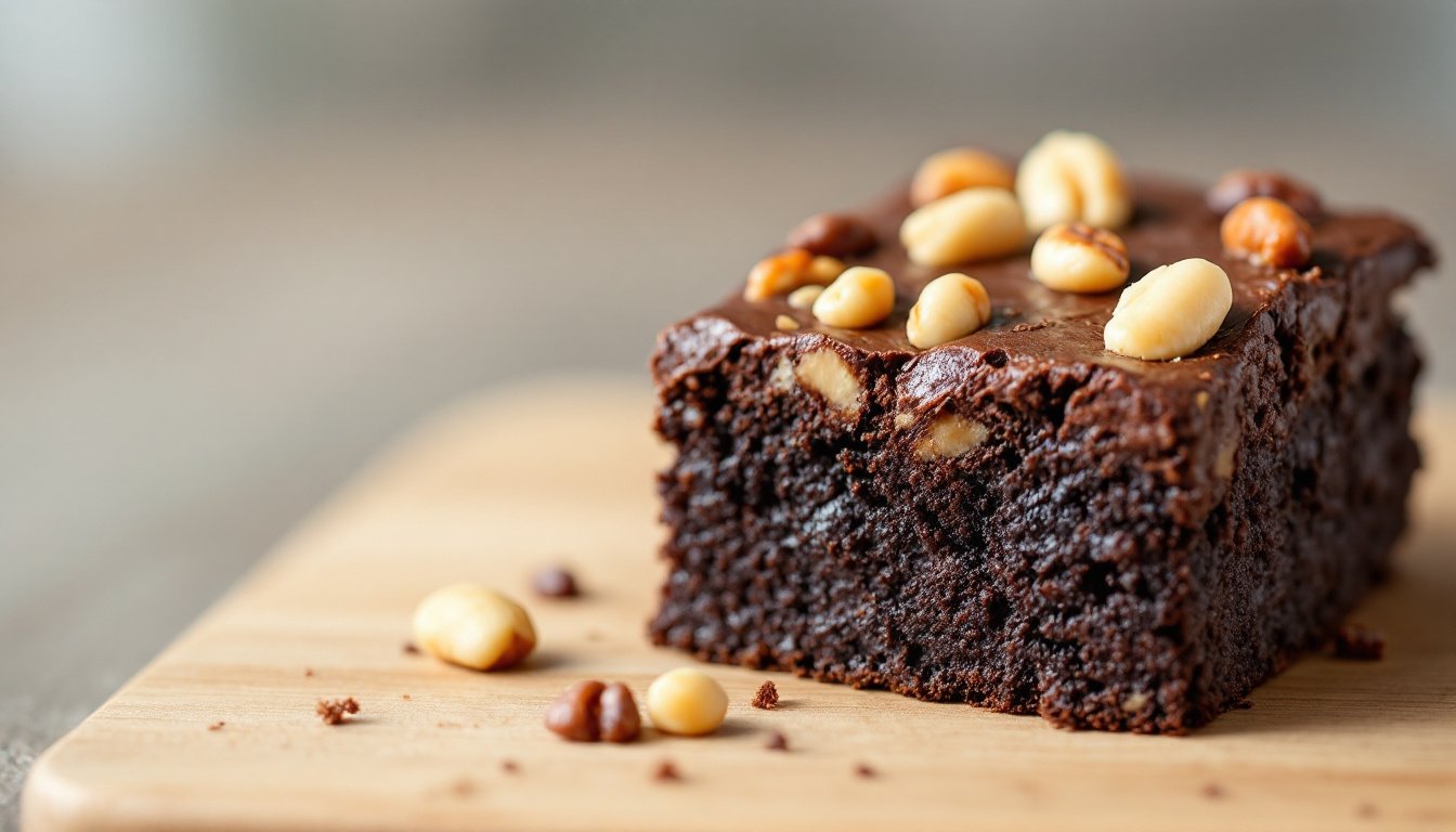 découvrez la recette surprenante de brownie au chocolat sans beurre et sans sucre. facile, savoureuse et plus saine, cette gourmandise va vous étonner par son moelleux et son goût irrésistible !