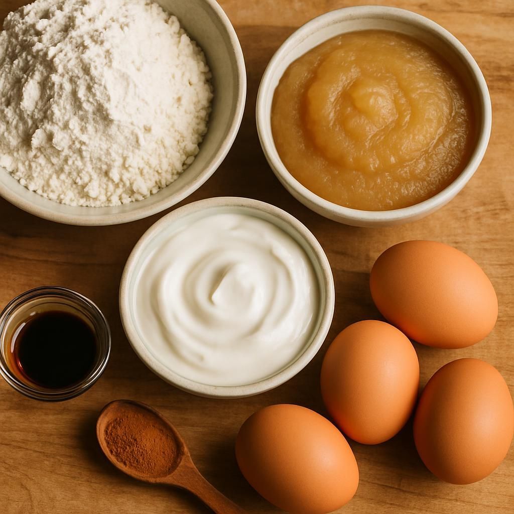 Découvrez une recette de gâteau au yaourt sans sucre, moelleux et savoureux grâce à la compote de pommes. Idéal pour une pause gourmande, légère et saine !