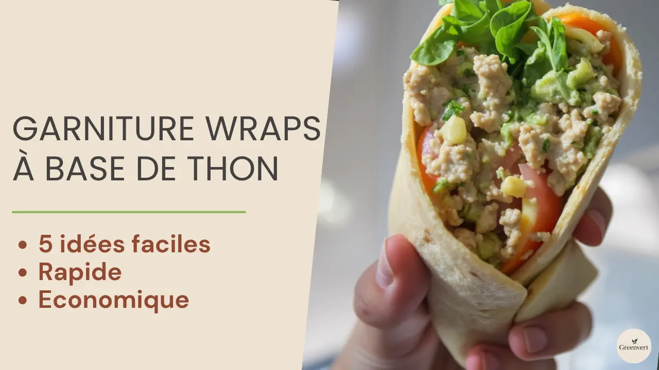 wrap au thon