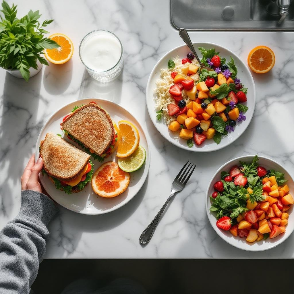 Repas du midi rapide