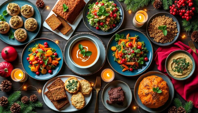 découvrez 10 recettes végétariennes festives et faciles à préparer pour un noël gourmand et convivial. idées originales pour savourer les fêtes autrement !