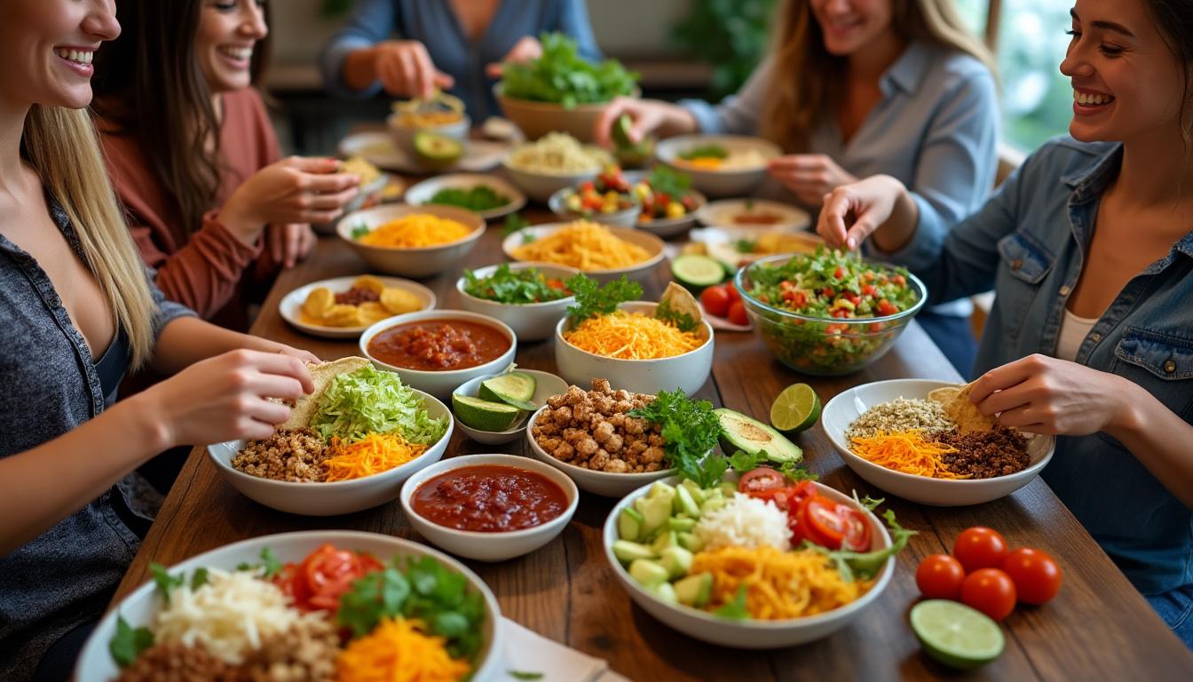 découvrez 10 idées de repas conviviaux parfaits pour partager des moments chaleureux en famille ou entre amis autour de la table.