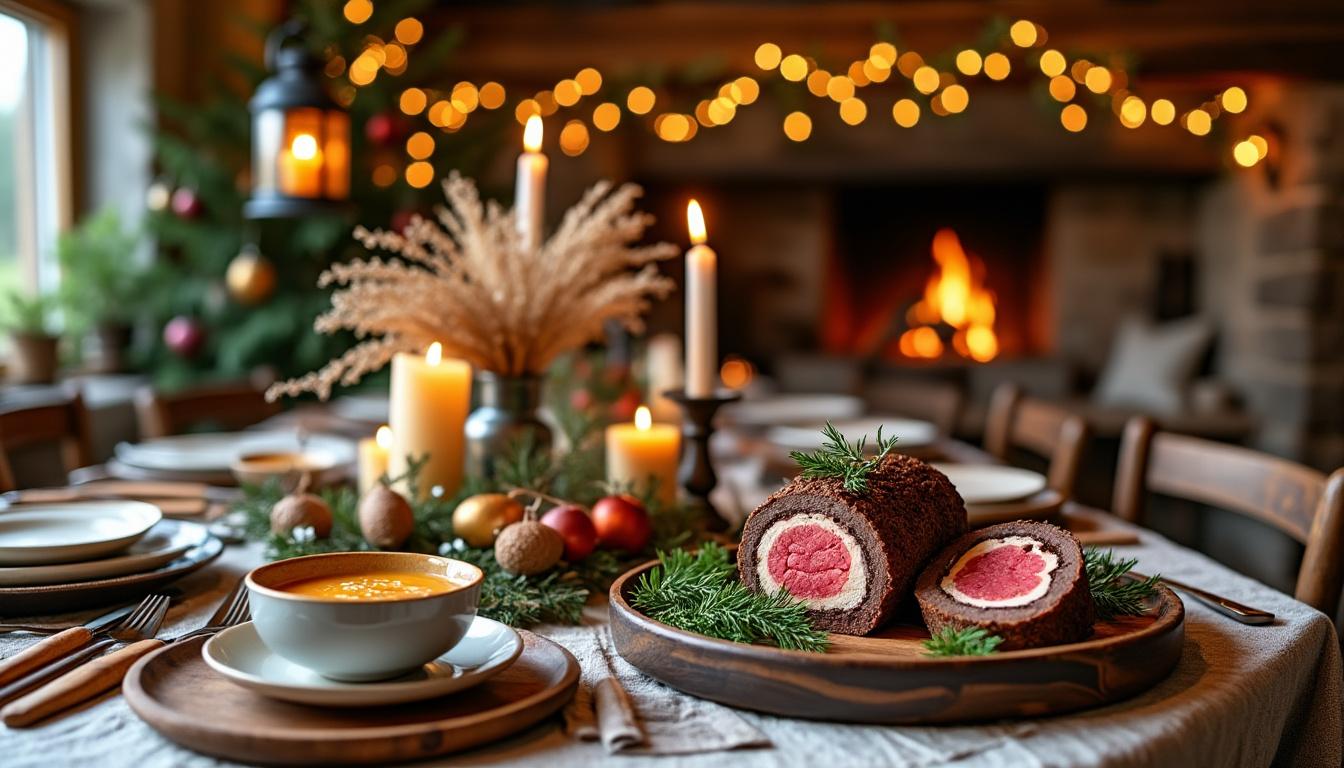 découvrez 5 idées de menus de noël végétariens complets avec entrée, plat et dessert pour un repas festif savoureux et équilibré.