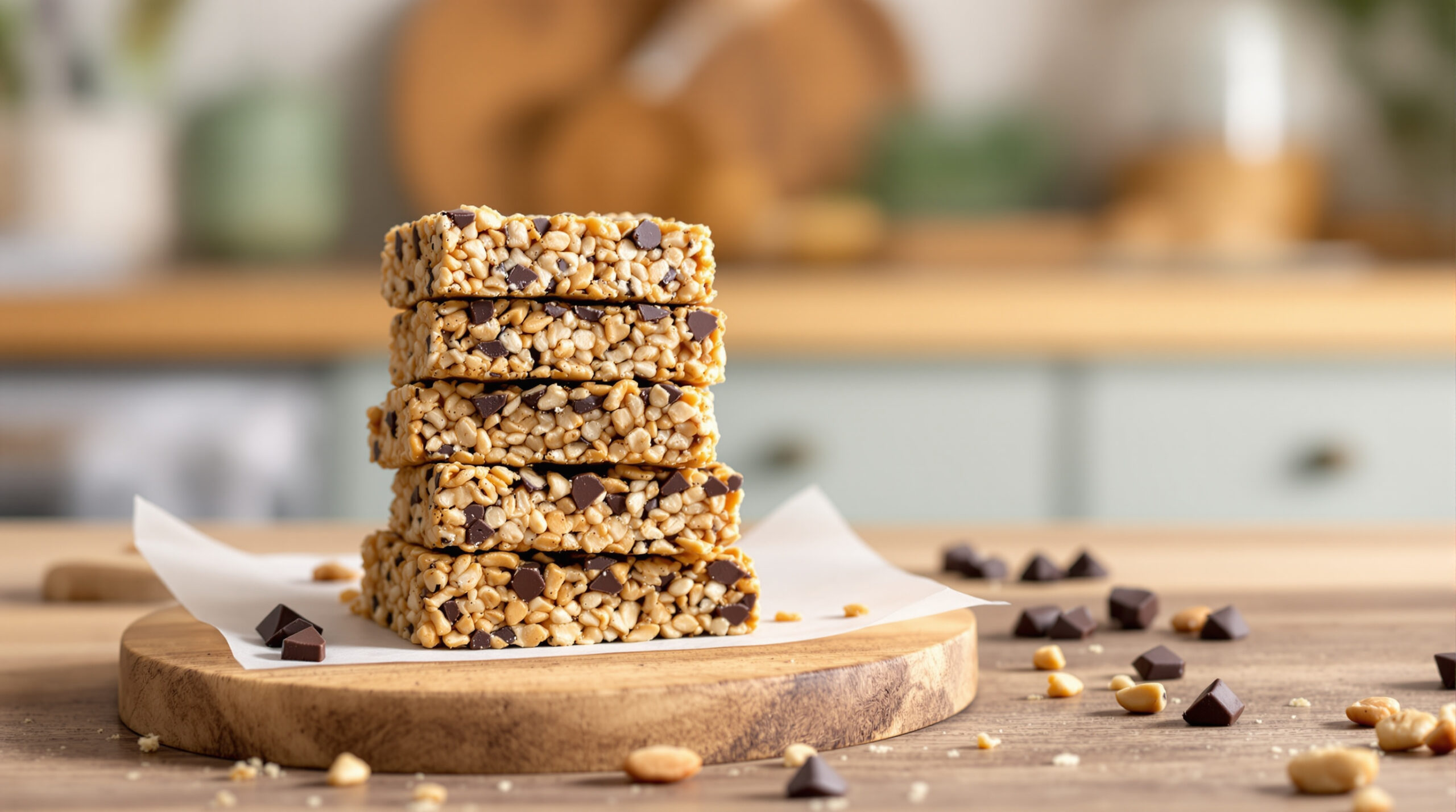 découvrez nos barres rice crispy healthy, une collation saine, délicieusement croustillante et parfaite pour vos envies gourmandes sans culpabilité.