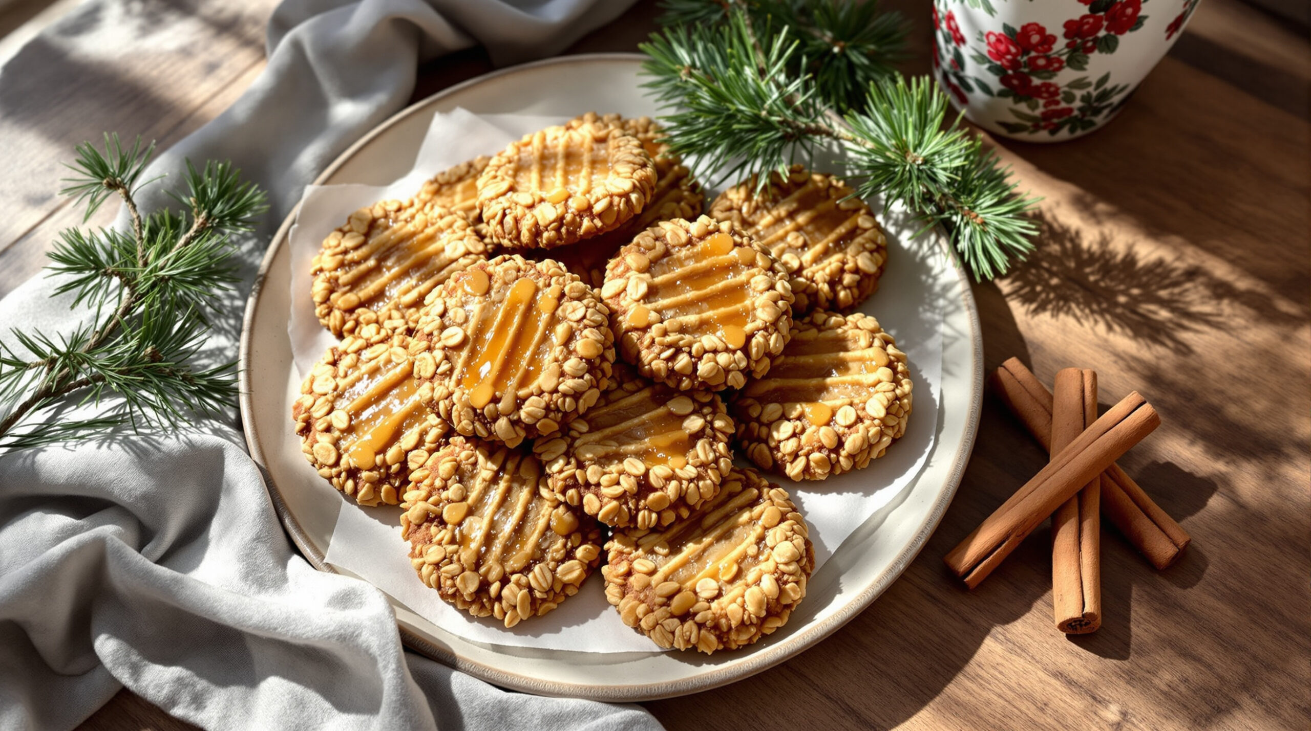 découvrez notre recette facile et saine de biscuits aux flocons d’avoine et miel, 100% sans gluten, parfaits pour une collation gourmande et naturelle.