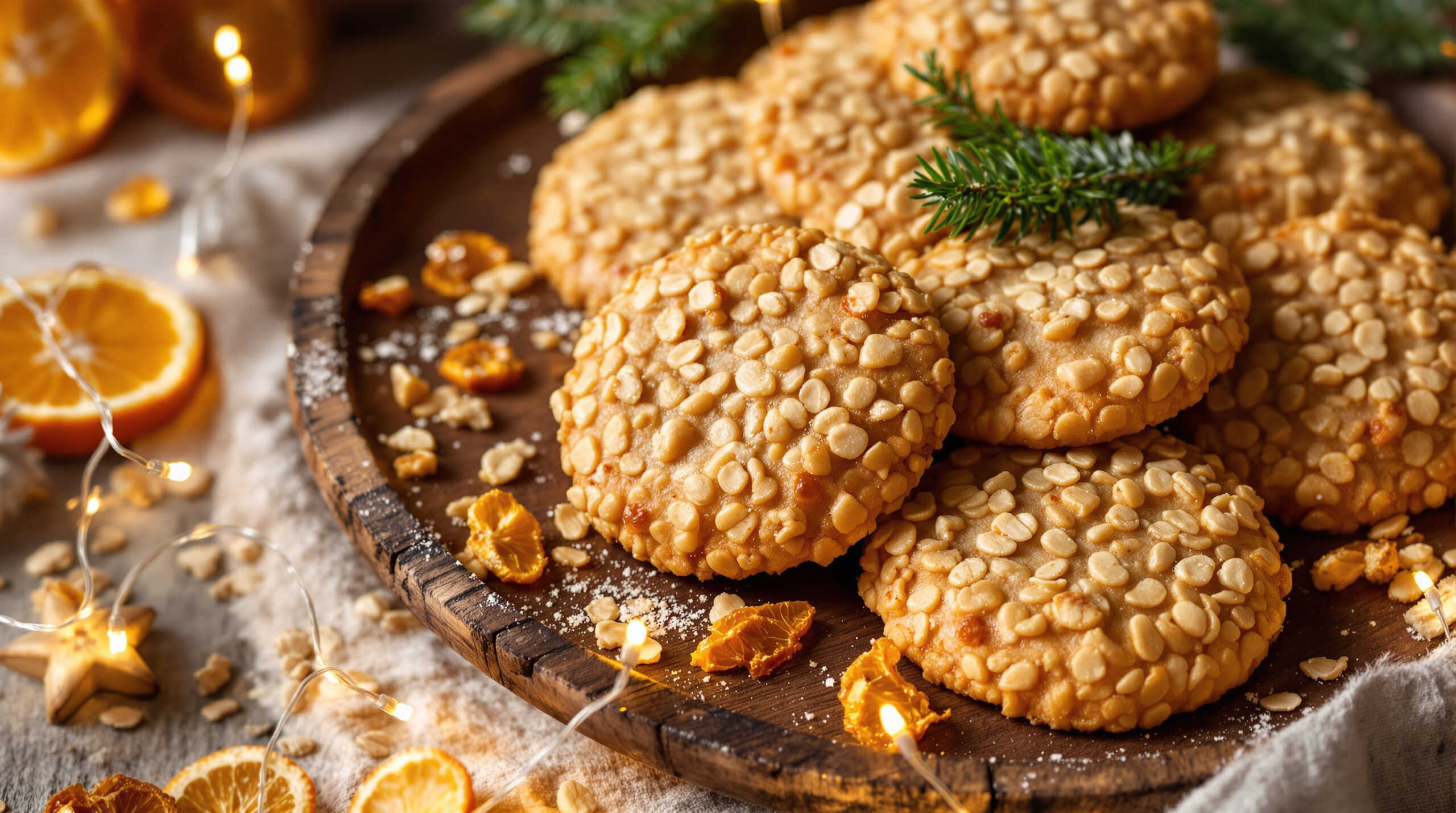 découvrez nos délicieux biscuits flocons d’avoine au miel, sans gluten, parfaits pour une collation saine et savoureuse.