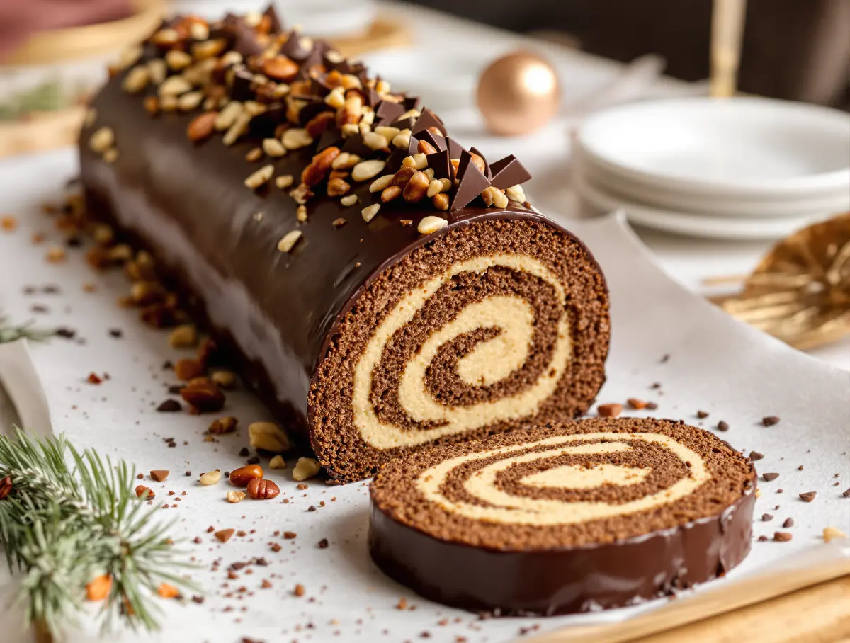 buche vegan choco praline