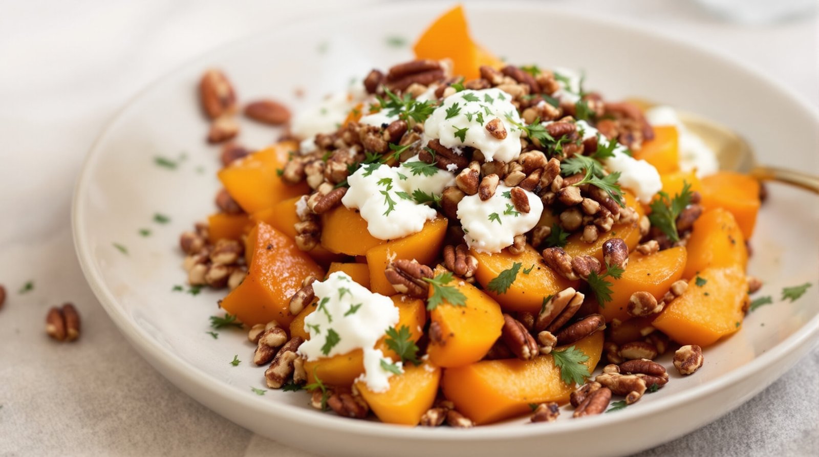 découvrez notre recette savoureuse de butternut rôtie au sirop d’érable et pignons, une parfaite harmonie de douceur et croquant pour un plat réconfortant et original.