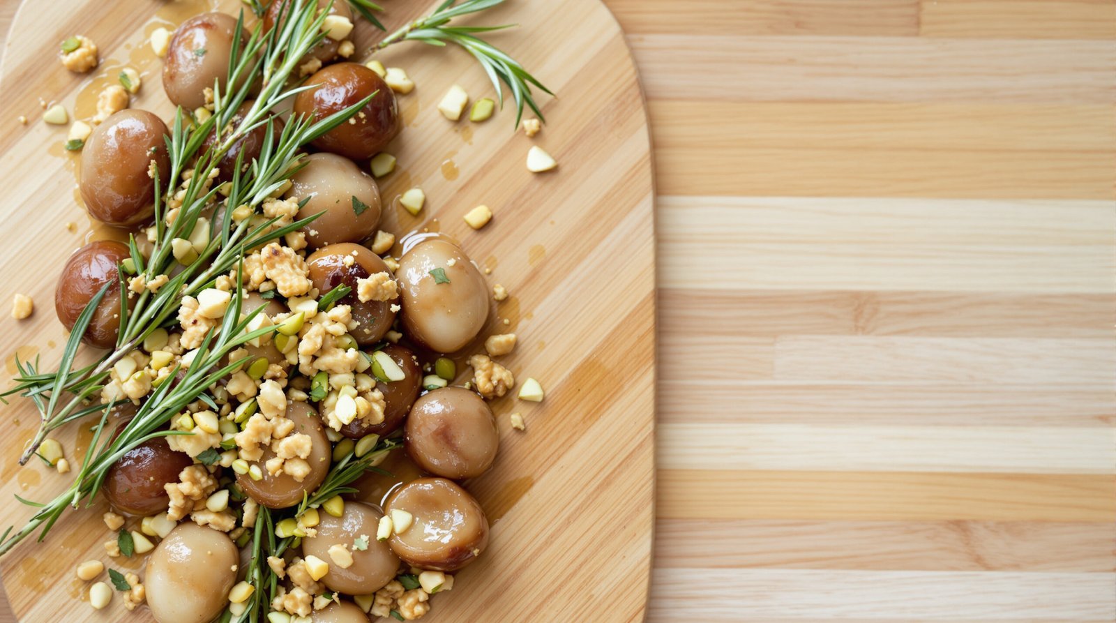 découvrez une recette rapide et savoureuse de châtaignes poêlées aux herbes, parfaite comme accompagnement express pour vos repas.