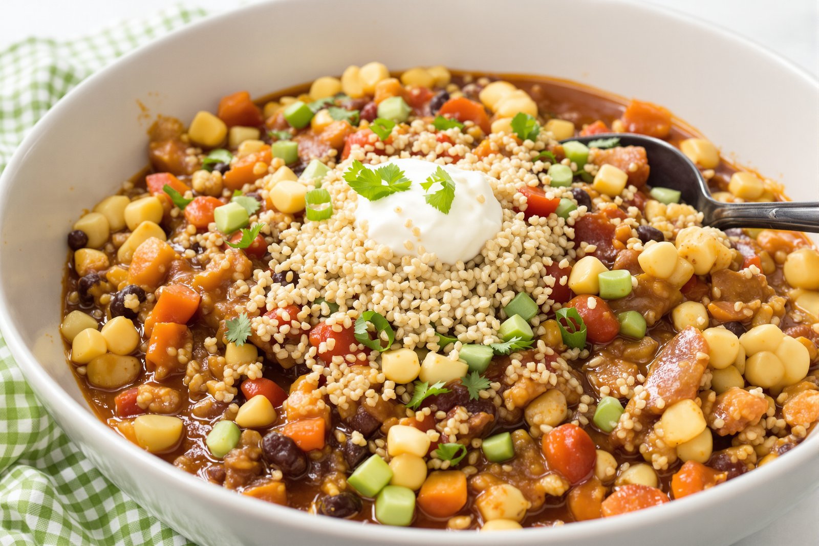 Chili sin carne au quinoa