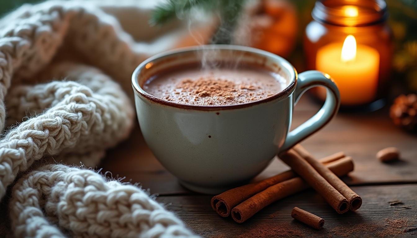 découvrez notre recette facile de chocolat chaud crémeux maison, parfait pour réchauffer vos soirées d'hiver avec douceur et gourmandise.