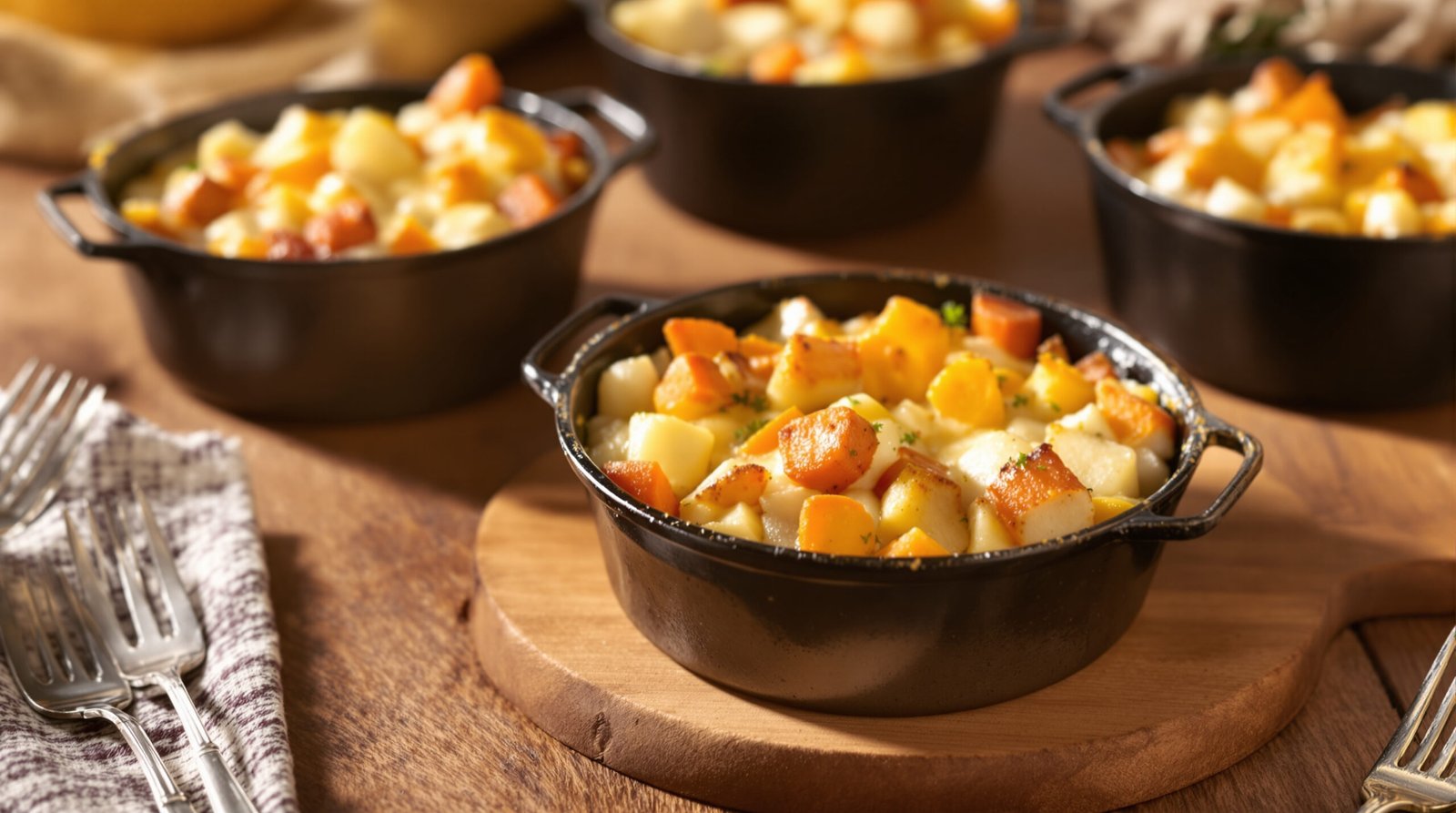 découvrez notre recette savoureuse de cocotte de légumes d’hiver au four, parfaite pour un repas sain et réconfortant.