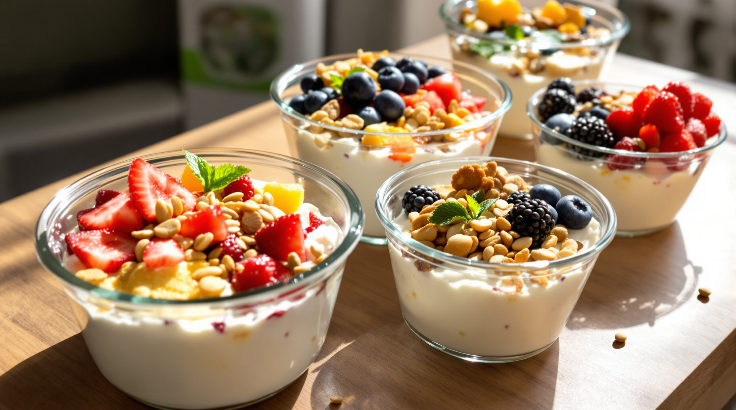 découvrez le cottage cheese bowl protéiné, le petit-déjeuner tendance aux états-unis, riche en protéines et parfait pour bien démarrer la journée.