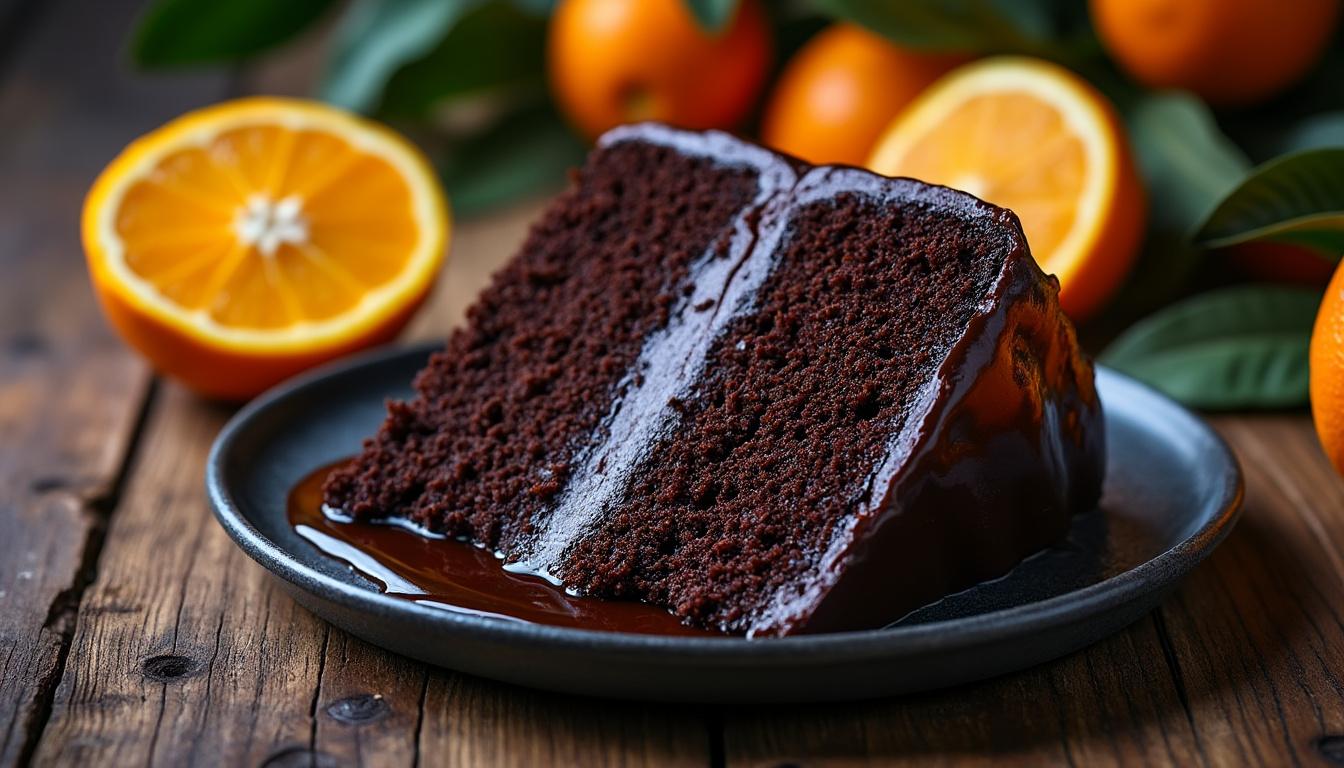 découvrez notre recette simple et rapide de fondant chocolat-orange réalisé avec seulement 5 ingrédients pour un dessert gourmand et délicieux.