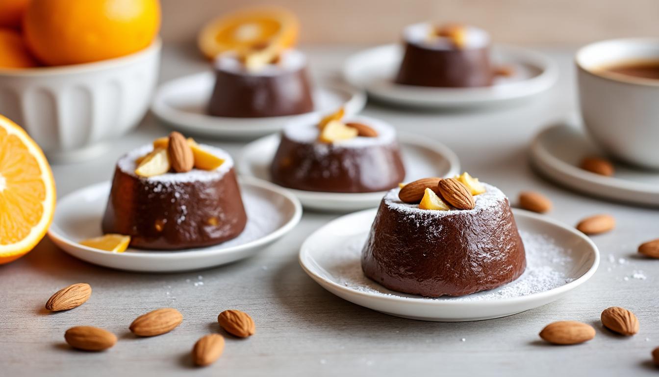 découvrez notre recette simple et rapide de fondant chocolat-orange préparé avec seulement 5 ingrédients. un dessert gourmand et facile à réaliser pour toutes les occasions.