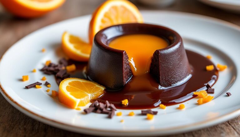 découvrez notre recette facile de fondant chocolat-orange réalisée avec seulement 5 ingrédients. un dessert gourmand et rapide à préparer pour toutes les occasions.