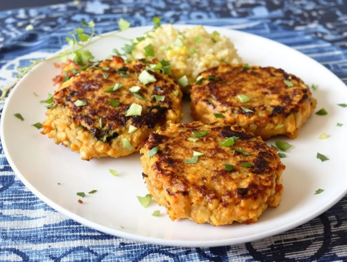 galettes pois chiche patatae douce