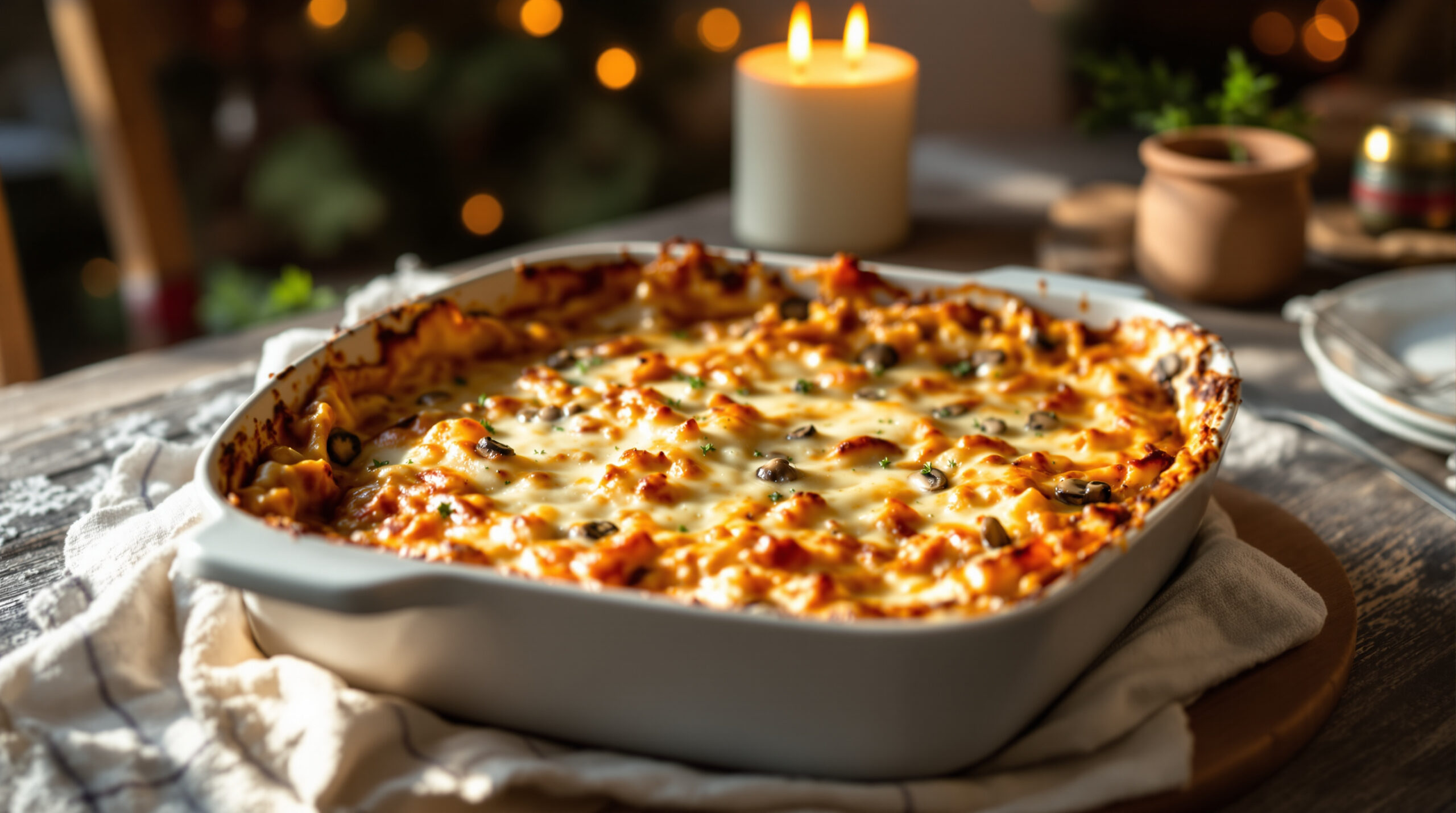 découvrez notre recette savoureuse de lasagnes végétariennes aux champignons frais et parmesan truffé, un plat gourmand et raffiné pour un repas convivial.