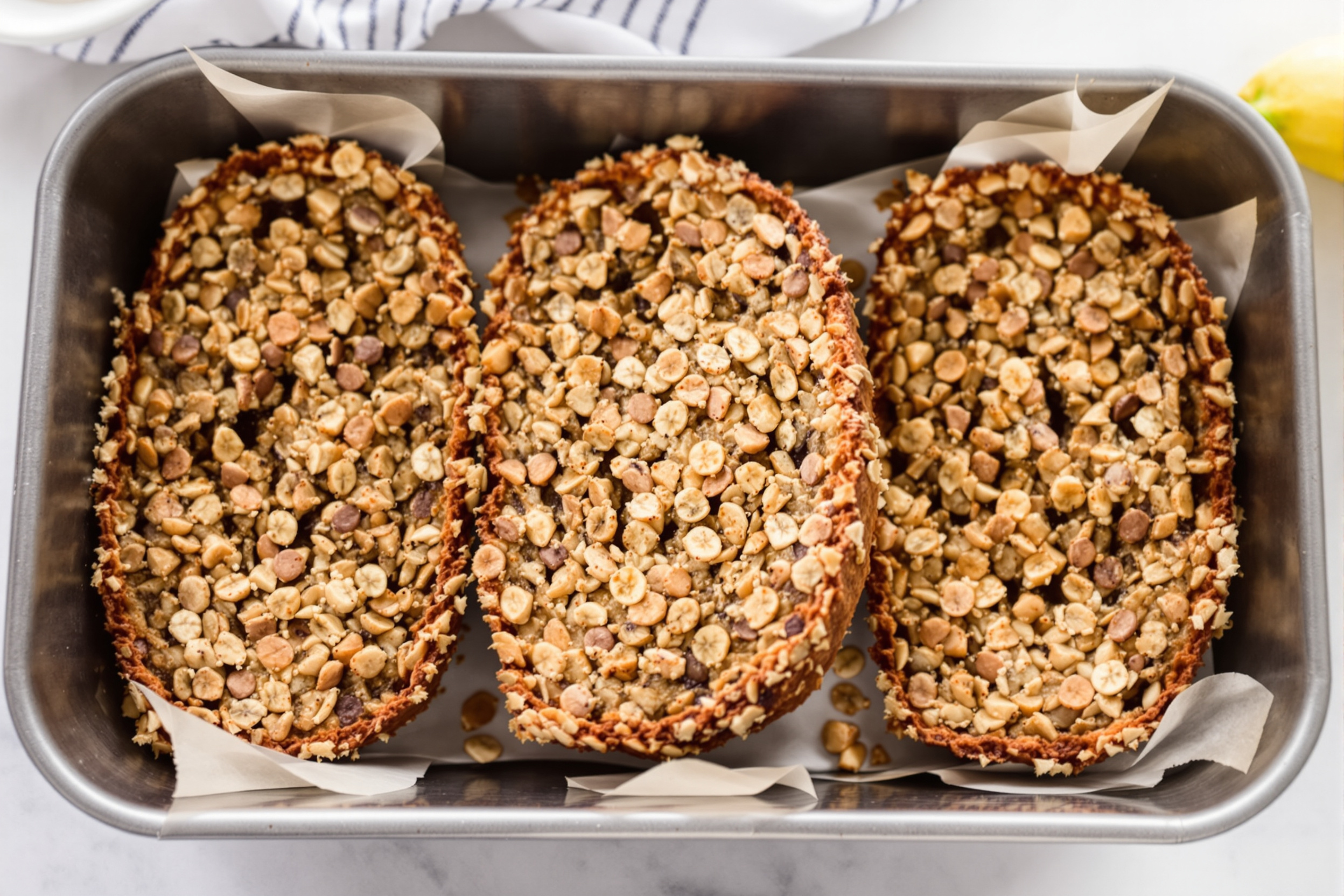 Mini banana bread protéinés air fryer : moelleux & sans sucre raffiné