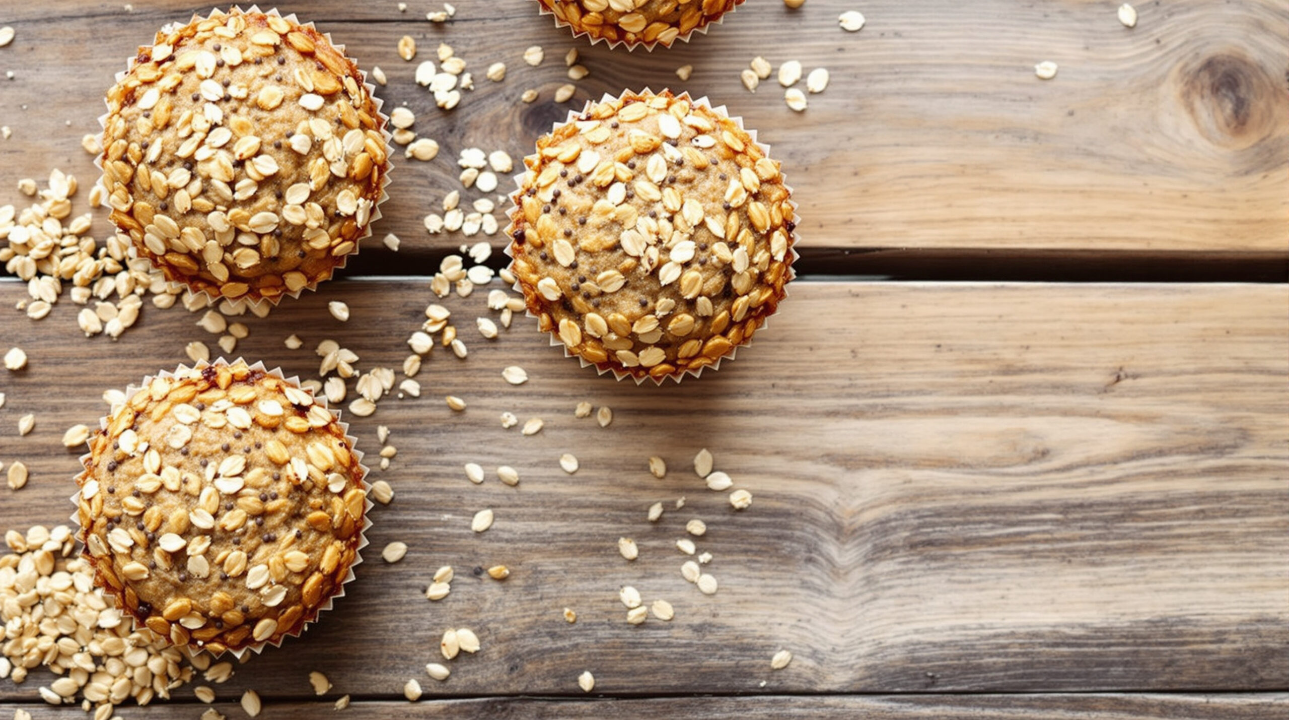 découvrez nos muffins avoine–graines de chia, une collation saine et rassasiante idéale pour vos pauses gourmandes et équilibrées.
