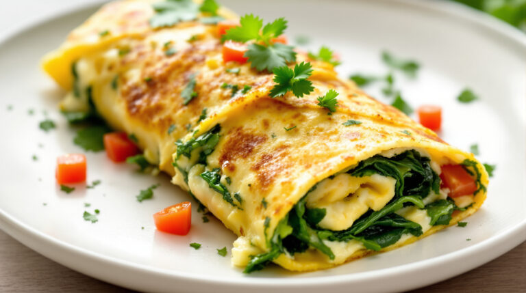 découvrez l'omelette roulée high-protein, le petit-déjeuner riche en protéines qui fait sensation aux états-unis. simple, rapide et délicieux pour bien commencer la journée !