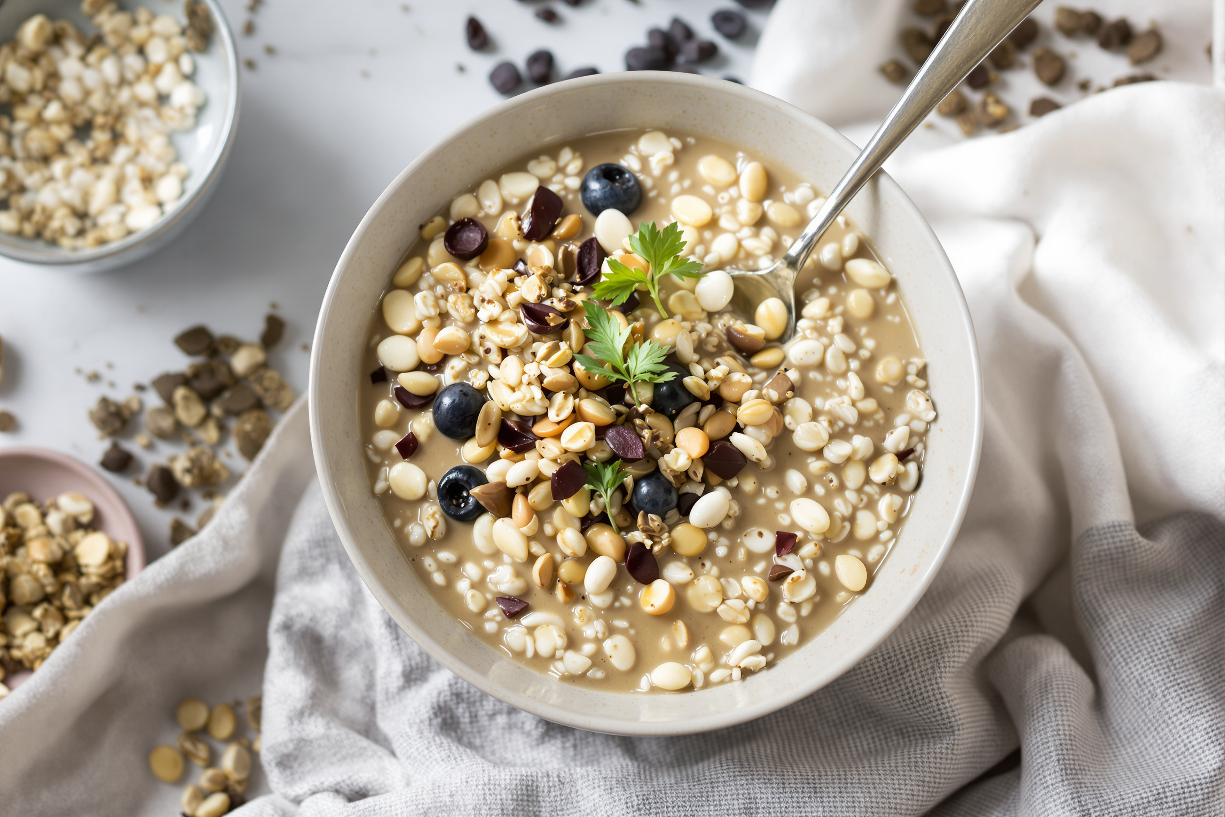 Overnight Oats au Hojicha