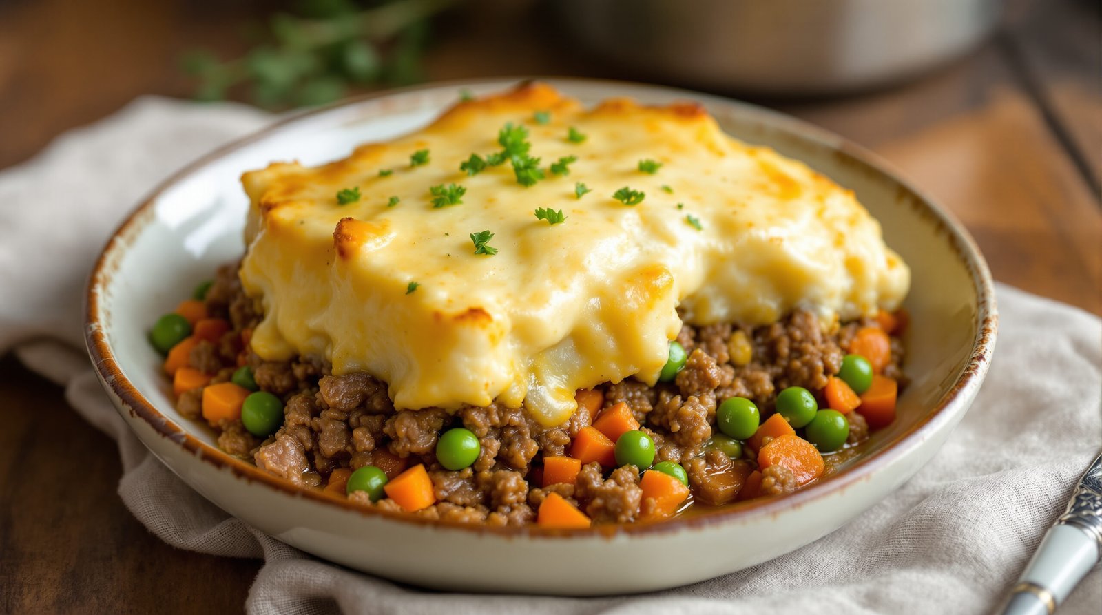 découvrez notre recette savoureuse de parmentier de bœuf à la purée de céleri, un plat réconfortant alliant douceur et finesse pour un repas convivial.