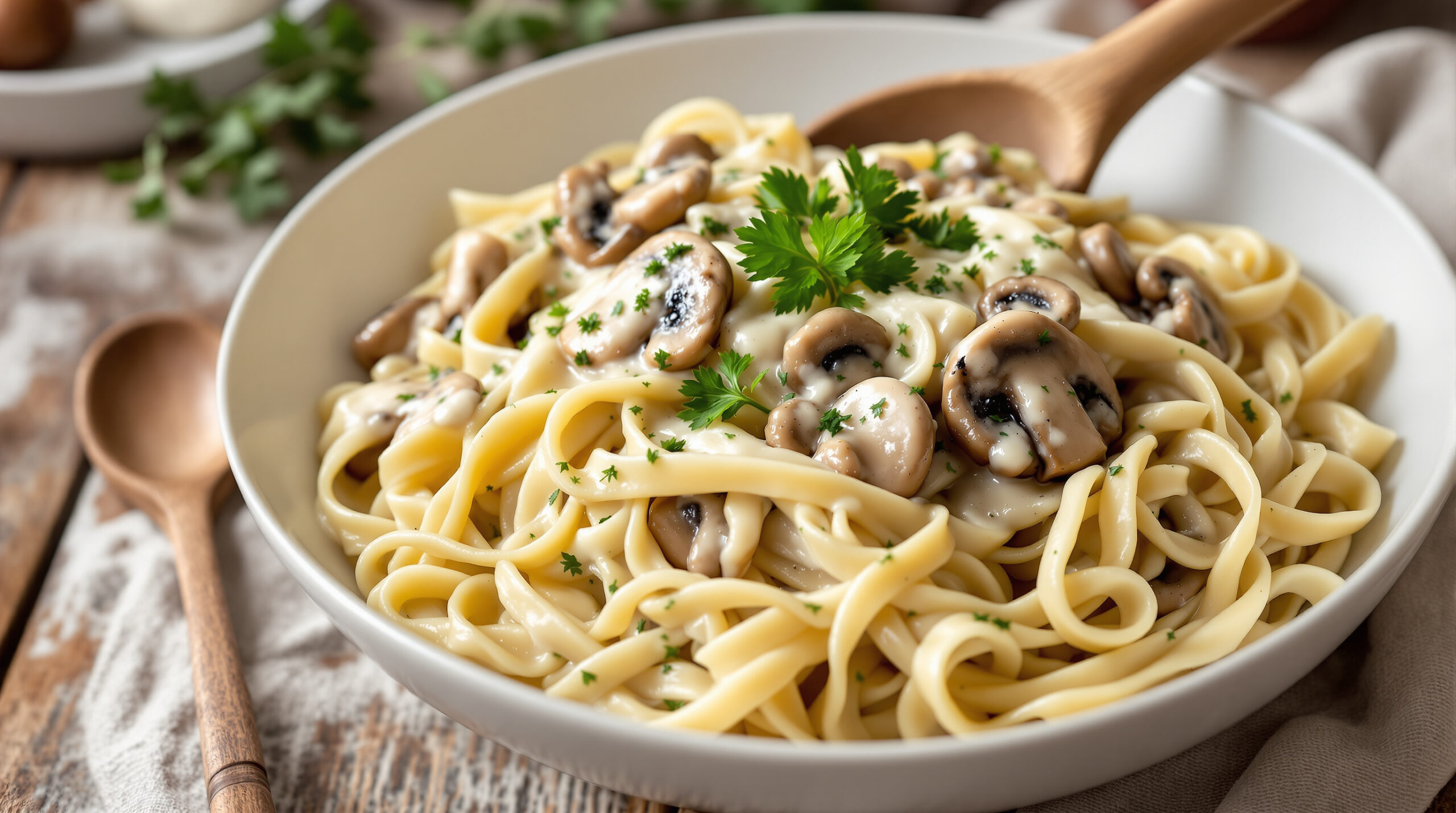 découvrez une recette savoureuse de pâtes aux champignons et mascarpone, alliant la douceur du mascarpone à la richesse des champignons pour un plat crémeux et gourmand.