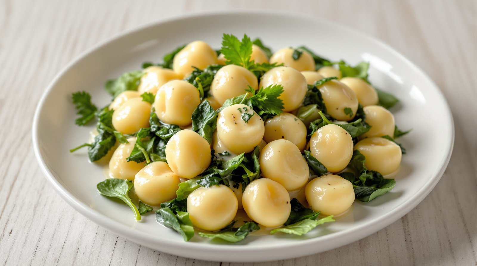 découvrez notre recette facile et savoureuse de poêlée de gnocchis aux épinards et à la crème légère, parfaite pour un repas rapide et gourmand.