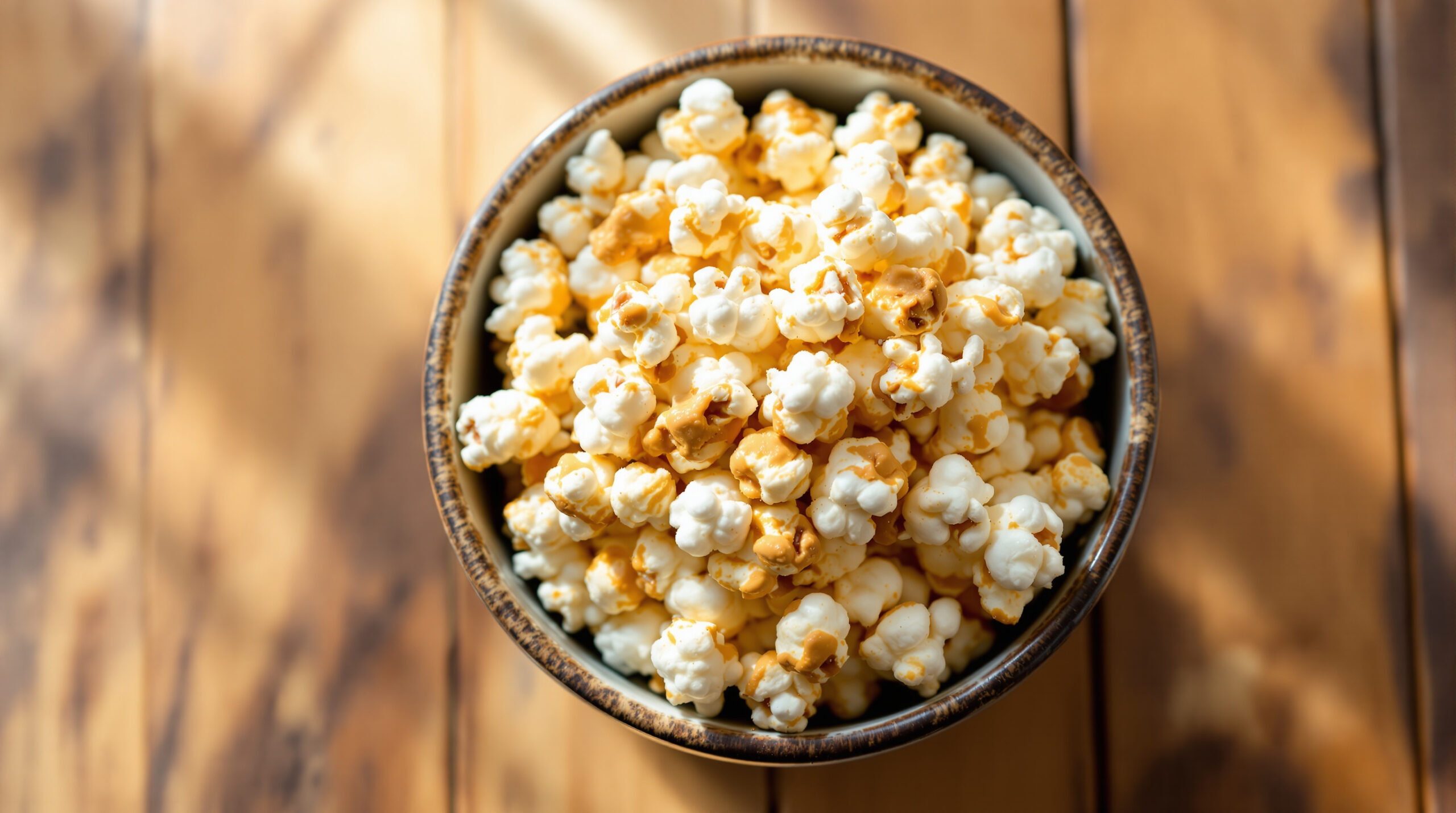 découvrez le popcorn protéiné au beurre de cacahuète, le snack tendance alliant gourmandise et énergie pour une pause saine et savoureuse.