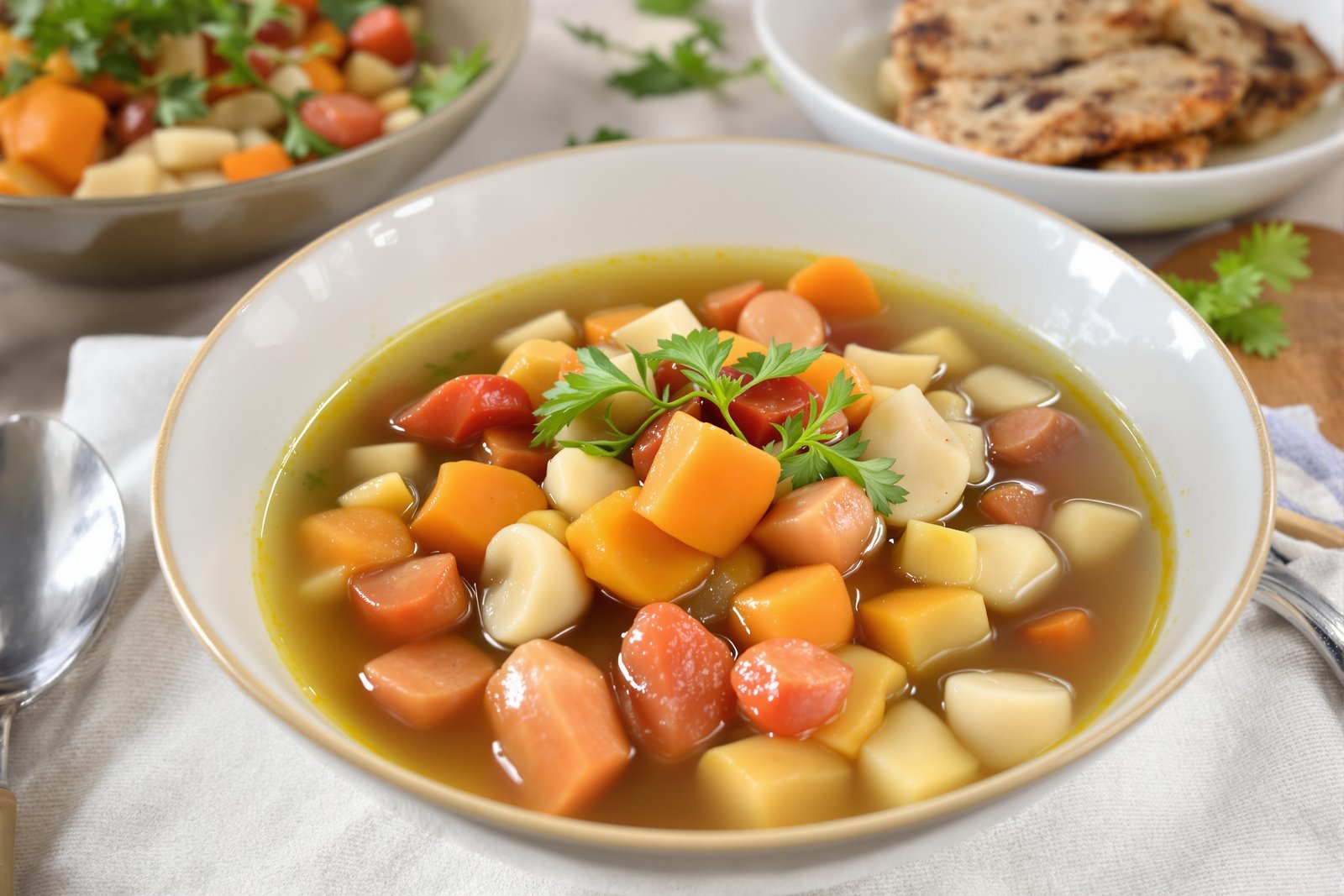 Pot-au-feu revisité version légère