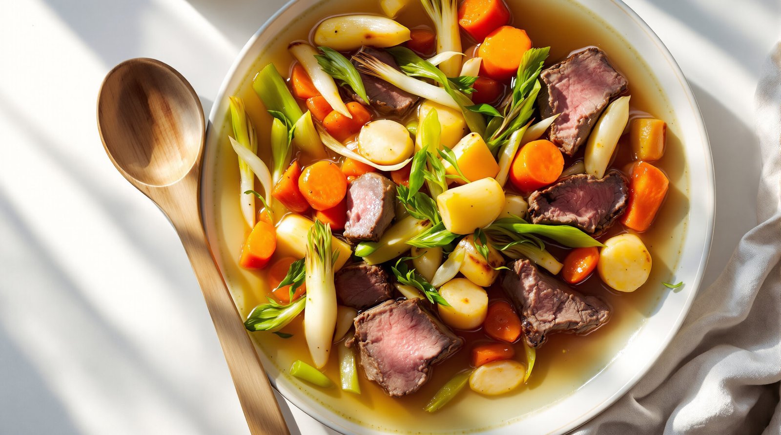découvrez notre recette légère et revisitée du pot-au-feu, un plat traditionnel français revisité pour allier saveurs authentiques et légèreté.
