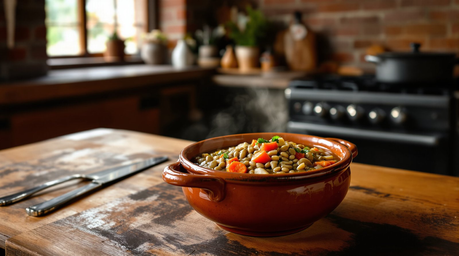 découvrez notre recette de ragoût de lentilles vertes façon bourguignon, un plat savoureux et réconfortant alliant tradition et végétarien.