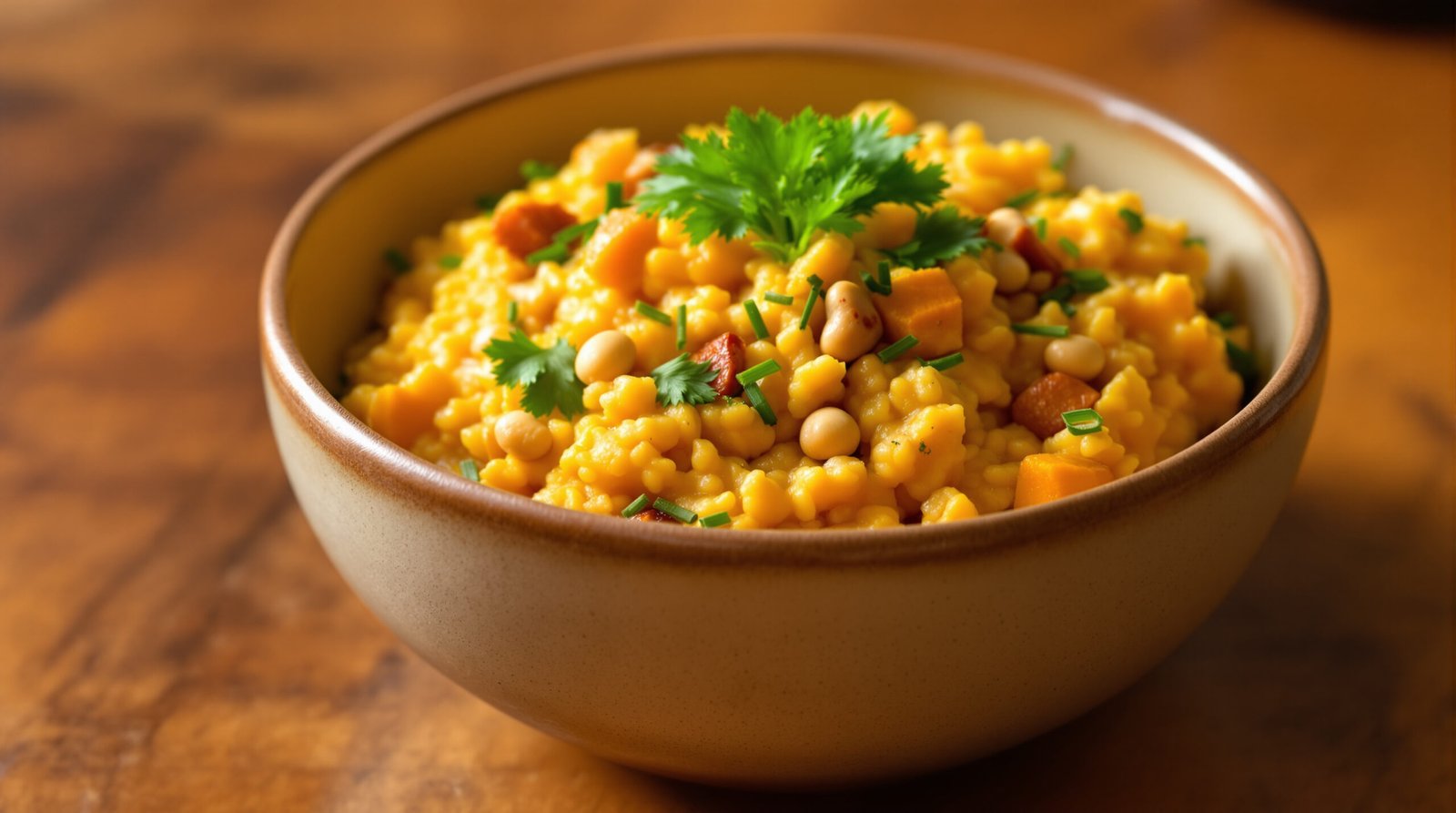 découvrez notre recette savoureuse de risotto au potimarron et aux noisettes torréfiées, un plat réconfortant alliant douceur et croquant pour vos repas d'automne.