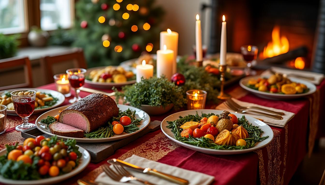 découvrez notre recette savoureuse de rôti de seitan aux champignons et châtaignes, une alternative végétarienne riche en saveurs et parfaite pour vos repas gourmands.