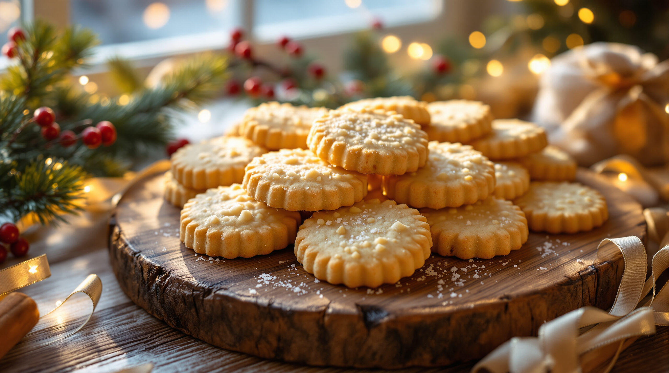 Shortbread vegan à la fleur de sel