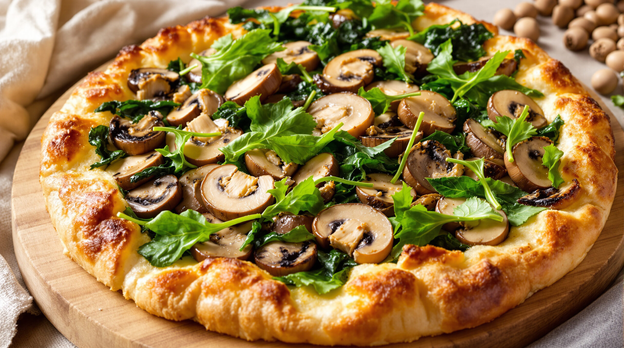 découvrez notre recette facile et délicieuse de tarte fine aux champignons et épinards, parfaite pour un repas léger et savoureux.