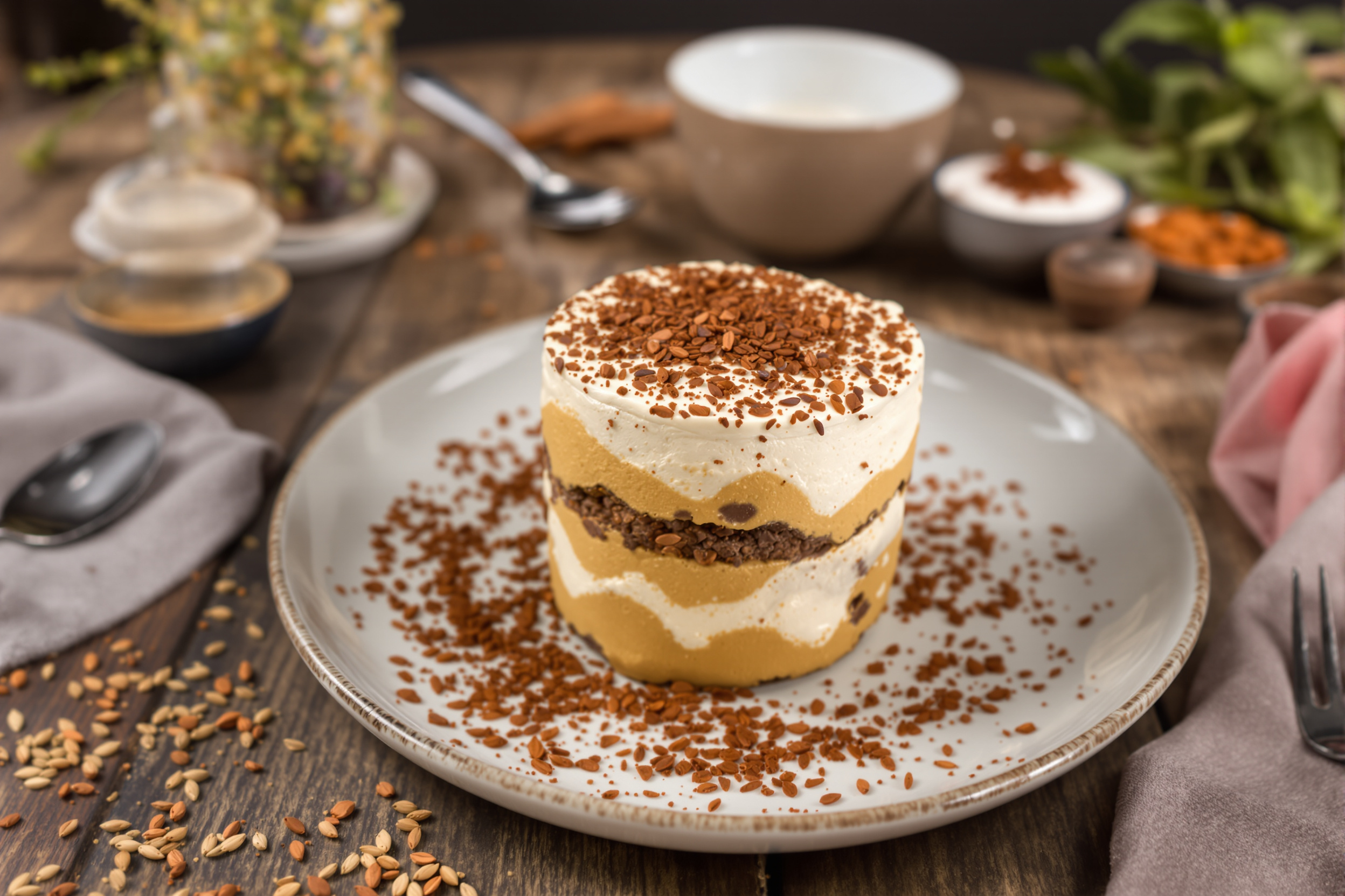 Tiramisu au Hojicha