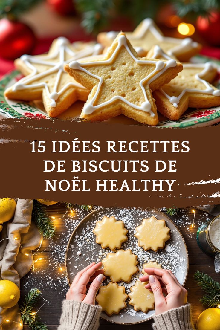 15 biscuits de Noël gourmands et healthy à tester