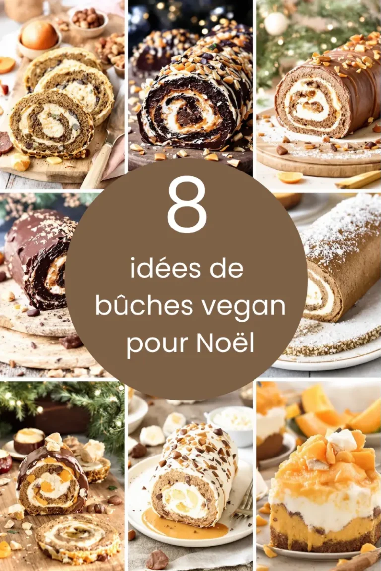 Mes meilleures recettes de Bûches Véganes pour Noël